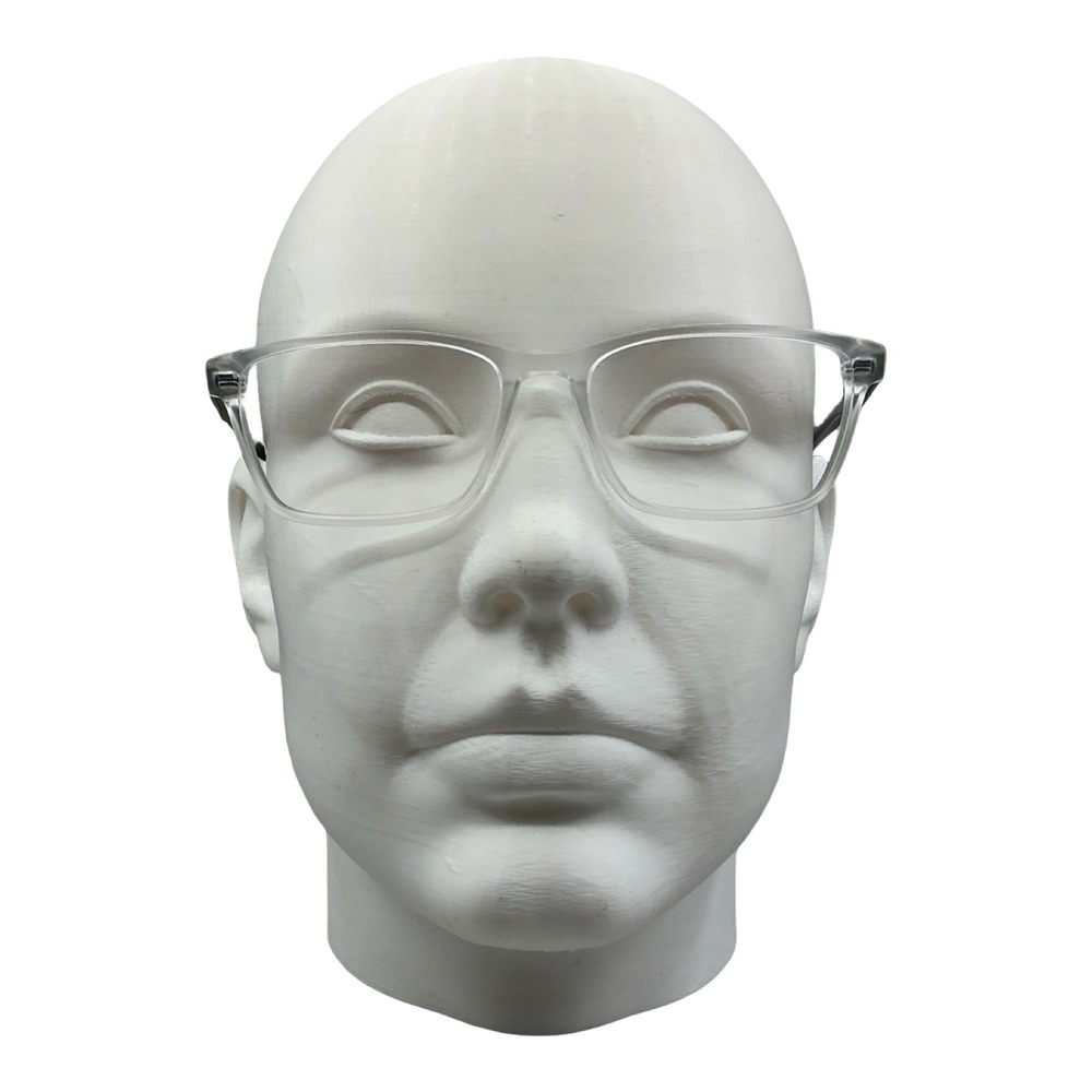 JOE JOE4089 (971) Crystal Clear Square Eyeglass Frames 54-17-140 Mens Womens
